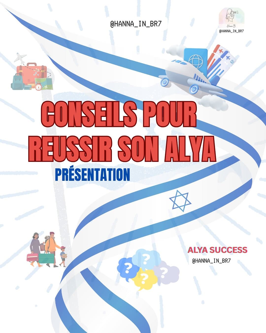 Bienvenue sur mon compte !🇮🇱 Moi c'est Hanna, et j’ai créer cet espace pour aider to...