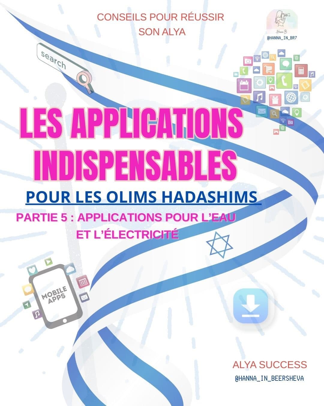 En Israël, gérer l’eau, l’électricité… et la vie du quotidien, ça passe par des applis.