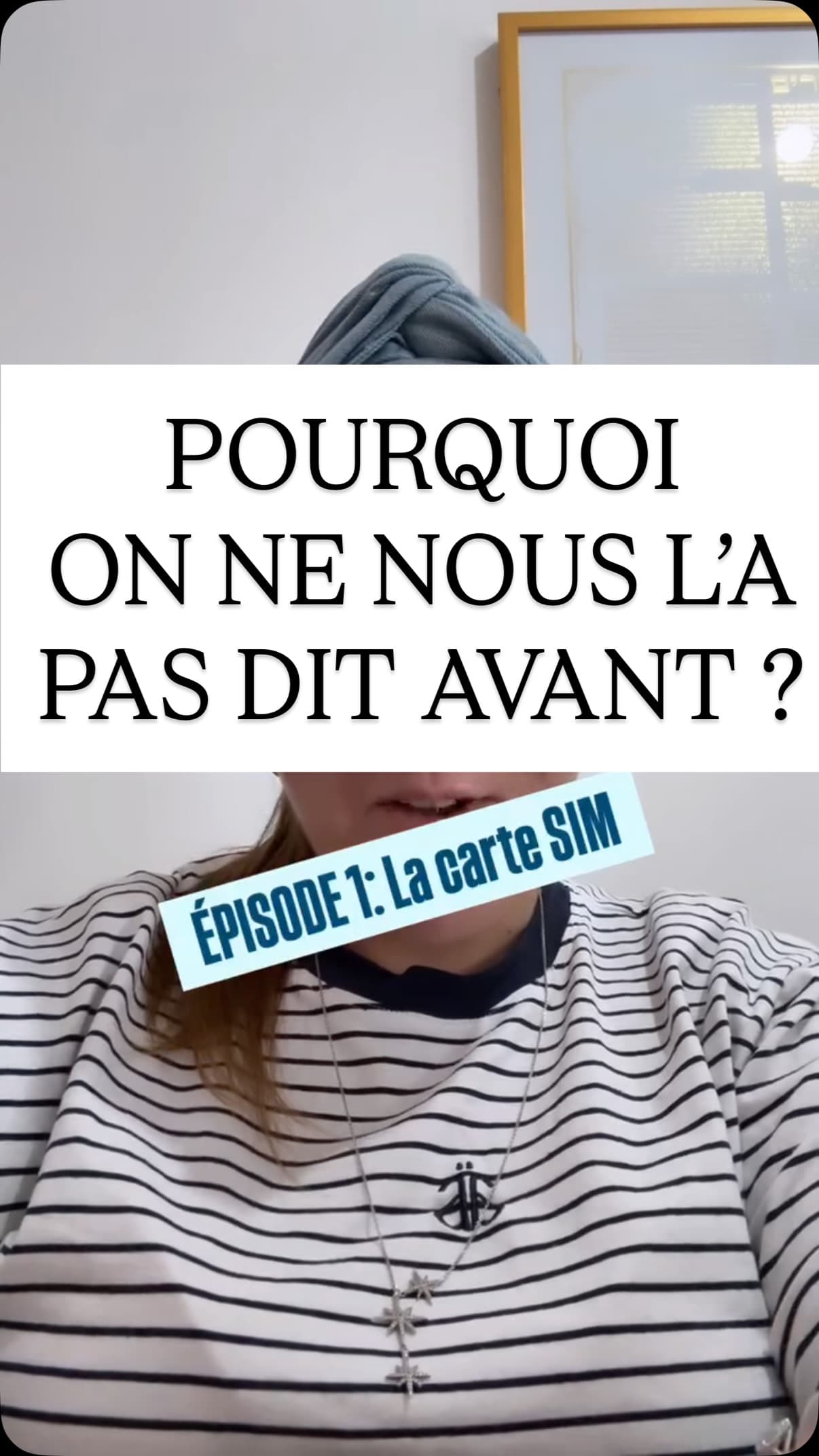 POURQUOI ON NE ME L’A PAS DIT AVANT ?!